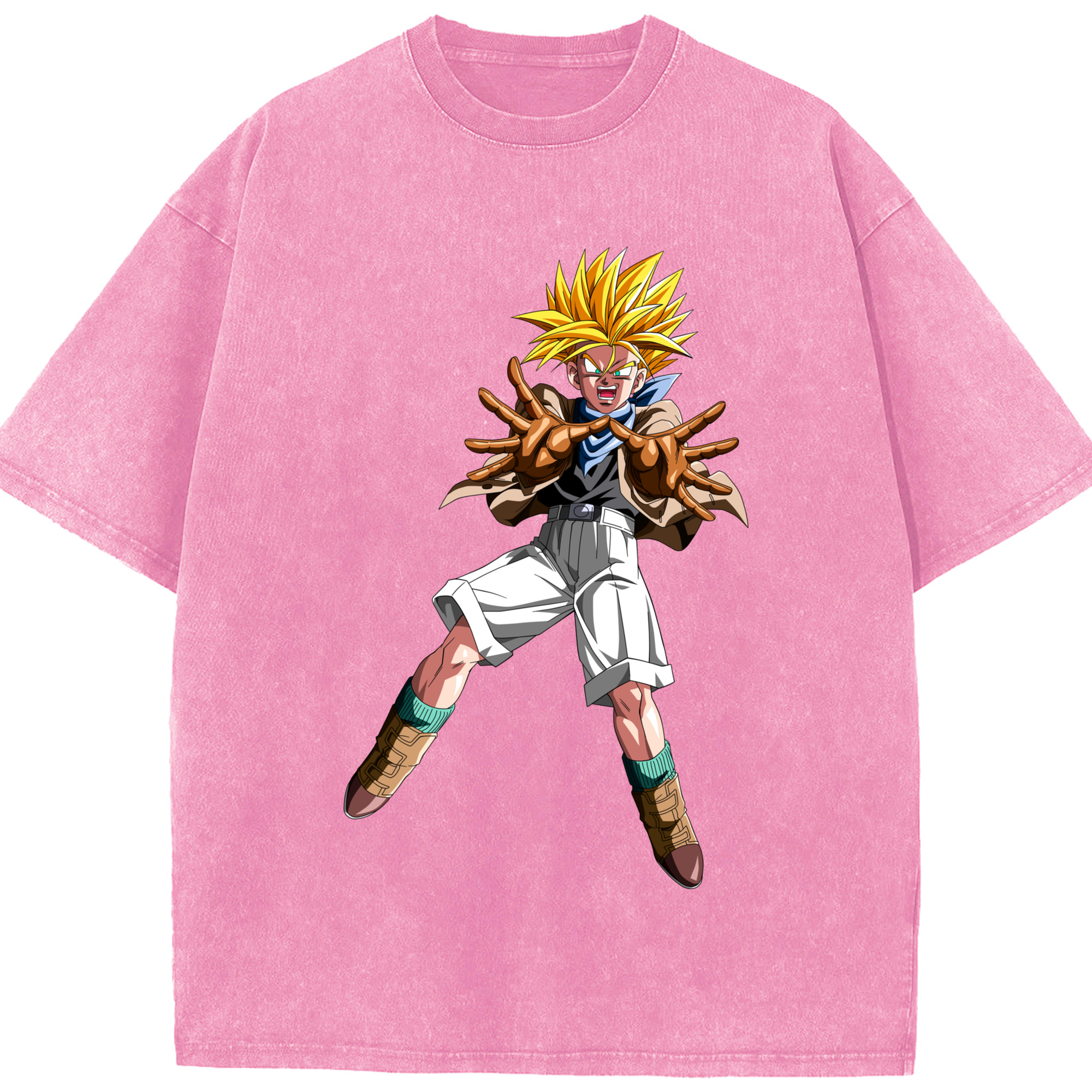 （画像用） ドラゴンボール DRAGON BALL 綿100% ヴィンテージ風 半袖Tシャツ（フロントプリント）